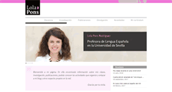 Desktop Screenshot of lolapons.es